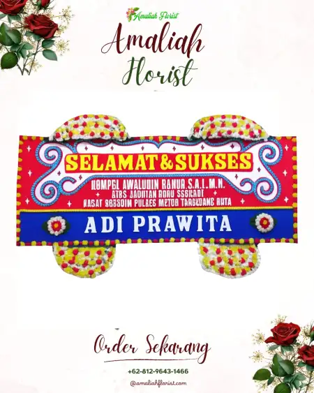Papan Bunga Ucapan Selamat Seruyan Raya